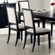 Coaster® Louise 2-Piece Black/Cream Dining Side Chairs-4