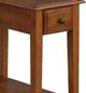 TEI Burnished Walnut Rectangular End Table-1