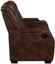 New Classic® Home Furnishings Chester Brown Manual Reclining Sofa-4