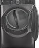 GE® 7.8 Cu. Ft. Diamond Gray Smart Front Load Electric Dryer-1