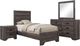 Elements International Nathan 4-Piece Gray Oak Youth Twin Panel Bedroom Set-0