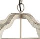 A & B Home Bellamy White Streetlight Chandelier-2