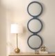 Uttermost® Going In Circles Blue Grey Mirror-1