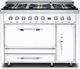 Viking® Tuscany 48" White Dual Fuel Pro-Style Dual Fuel Natural Gas Range-0