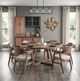 Sunny Designs™ Mia Cinder Large Round Dining Table-1