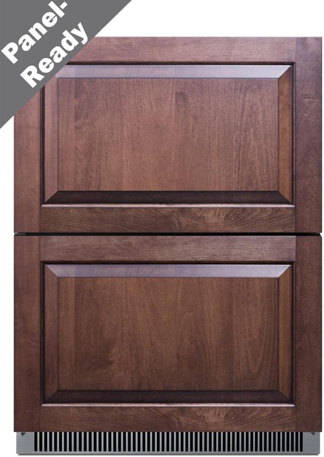 Summit® 24" 3.5 Cu. Ft. Stainless Steel Freezer Drawer-2