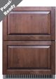 Summit® 3.5 Cu. Ft. Stainless Steel Freezer Drawer-2
