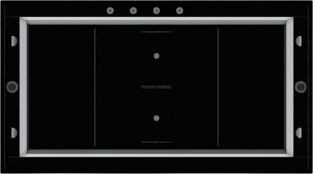 Vent-A-Hood® Premier Magic Lung® Designer Series JCIH/B1 54" Black Carbide Island Range Hood-2
