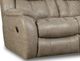 HomeStretch Daytona Mushroom Double Reclinning Sofa-2