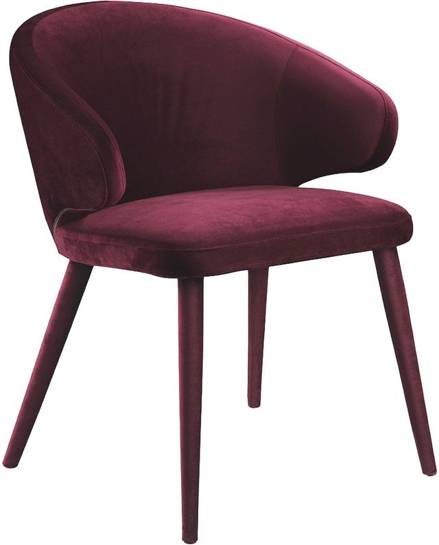 Moe's Home Collection Stewart Purple Dining Arm Chair-0