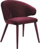 Moe's Home Collection Stewart Purple Dining Arm Chair-0