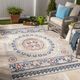Surya Cabo Multi-Colored 5'x7' Area Rug-5