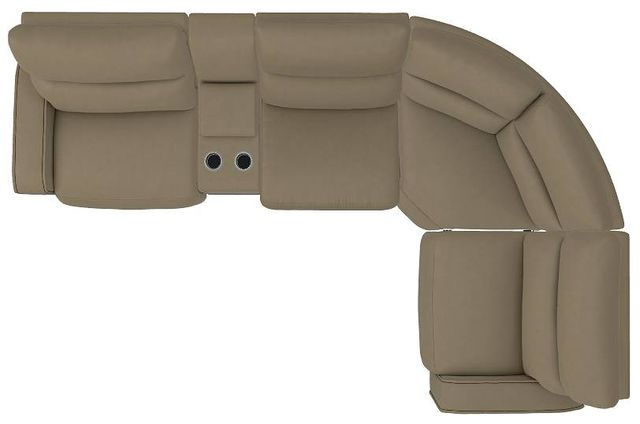 La-Z-Boy® Maddox 5-Piece Buff L-Shape Sectional-1