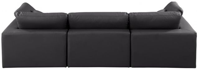Meridian Furniture Comfy 3-Piece Black Sofa-2