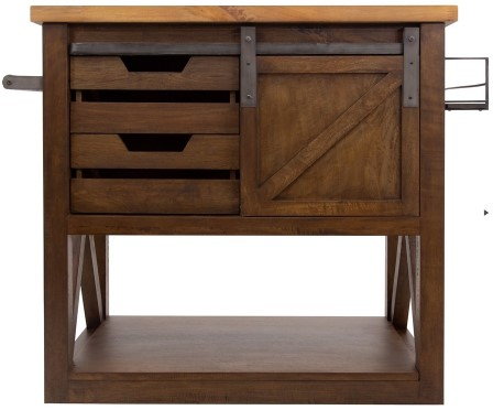 Yosemite Home Decor Dempsey Kitchen Island