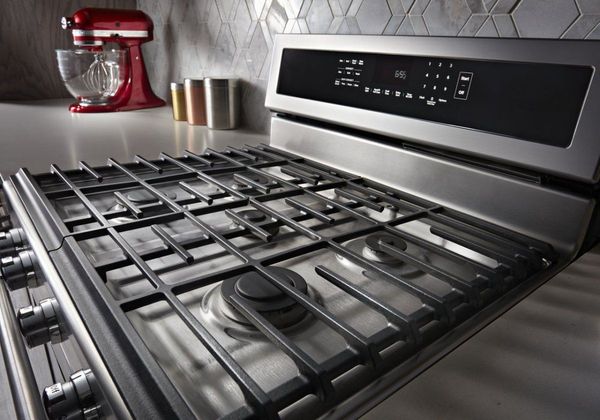 KitchenAid 30" Stainless Steel Freestanding Gas Range