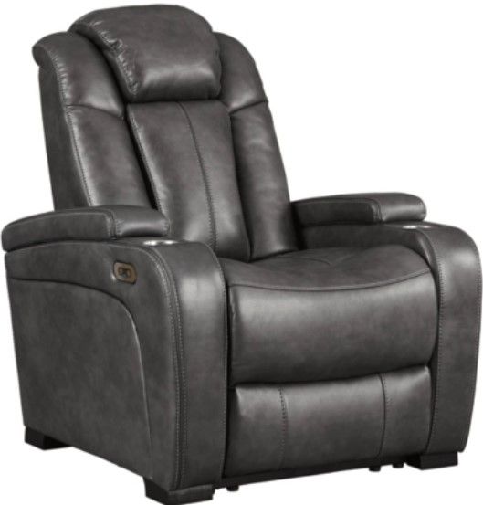 Signature Design by Ashley® Turbulance 3-Piece Quarry Living Room Reclining Seating Set-3
