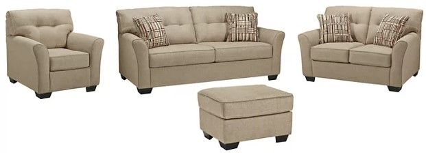 Benchcraft® Ardmead 4-Piece Putty Living Room Seating Set-0
