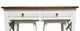 Million Dollar Rustic 3-Piece White Kitchen Island with Stool Set-1