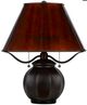 Cal® Lighting & Accessories Mica Dark Bronze Table Lamp-2
