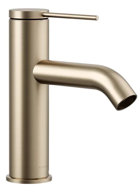 KOHLER® Components® Vibrant Brushed Bronze Single-Handle Bathroom Sink Faucet-0