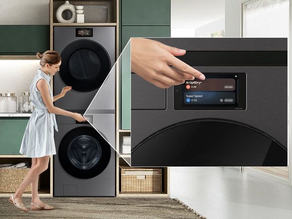 Samsung Dark Steel Laundry Pair