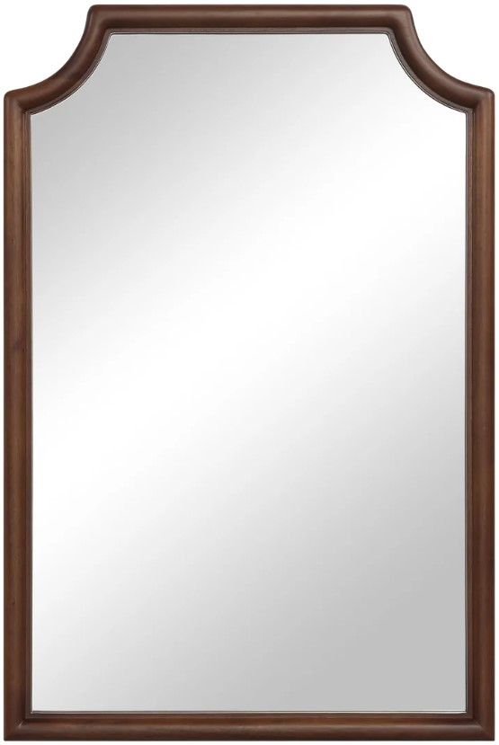 Renwil® Sintra Walnut Accent Mirror-0