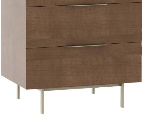 Country View Woodworking Customizable Urban Expressions 28'' 5-Drawer Chest-1