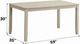 ACME Furniture Ferris Antique Gray Dining Table-2
