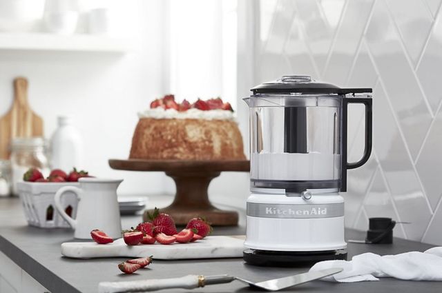KitchenAid® 5 Cup White Food Chopper-1