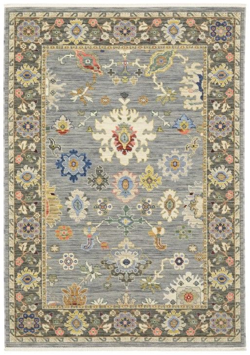 Oriental Weavers™ Lucca 5'x8' Style 11 Area Rug-0