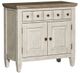 Liberty Furniture Heartland Two-Tone Antique White/Tobacco Bedside Chest-1