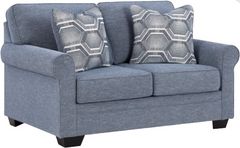 Benchcraft® Carissa Manor Denim Loveseat
