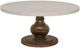 International Furniture Direct Lumiere Gray Dining Table with Brown Base-0