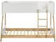 Coaster® Wyatt Natural/White Twin Over Twin Bunk Bed-1