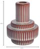 Moe's Home Collection Maud Antique Brown Large Stoneware Candle Holder-3