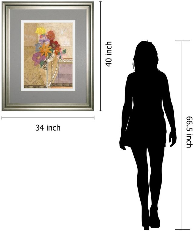 Classy Living Hollack Pansy Wall Art-2