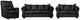 Signature Design by Ashley® Darcy 3-Piece Black Living Room Seating Set-0