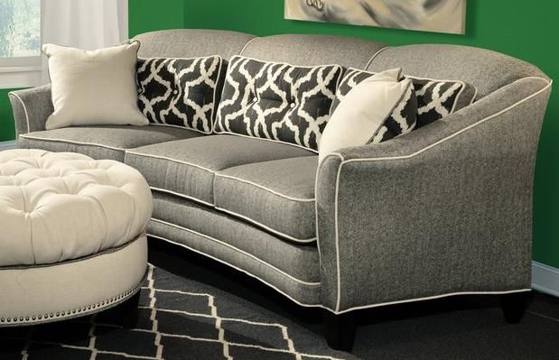 Marshfield Furniture Doris II Gray Apartment Sofa-0