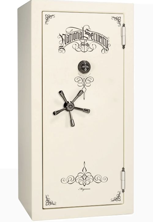 Liberty Safe Magnum Series White Gloss 25 Mechanical Gun Safe-0