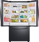 Samsung 28.2 Cu. Ft. Fingerprint Resistant Black Stainless Steel Standard Depth French Door Refrigerator-3