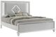 New Classic® Home Furnishings Stardust 4-Piece White California King Panel Bedroom Set-2