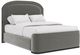 Caracole® Wanderlust Caracole Classic Pewter/Seal/Whisper of Gold King Upholstered Panel Bed-0