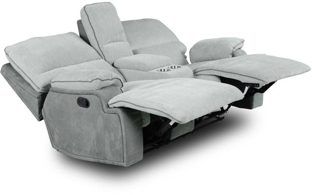 Steve Silver Co. Cyprus Cloud/Shadow Grey Manual Reclining Loveseat-3