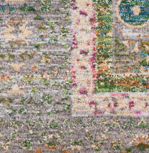Nourison Home™ Vintage Harmony Pink 5'x8' Style 2  Area Rug-2