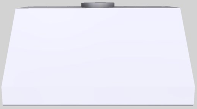 Vent-A-Hood® 36" White Wall Mounted Range Hood-0