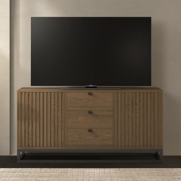 HH2 Home Reserve Light Brown 60'' Entertainment Console-8