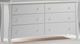 Night & Day Furniture™ Clove Cases White Dresser-0