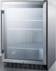 Summit Commercial® 5.0 Cu. Ft. Stainless Steel Frame Outdoor Beverage Center-1
