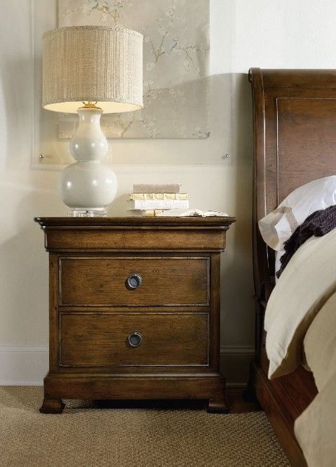 Hooker® Furniture Archivist Brown Nightstand-1